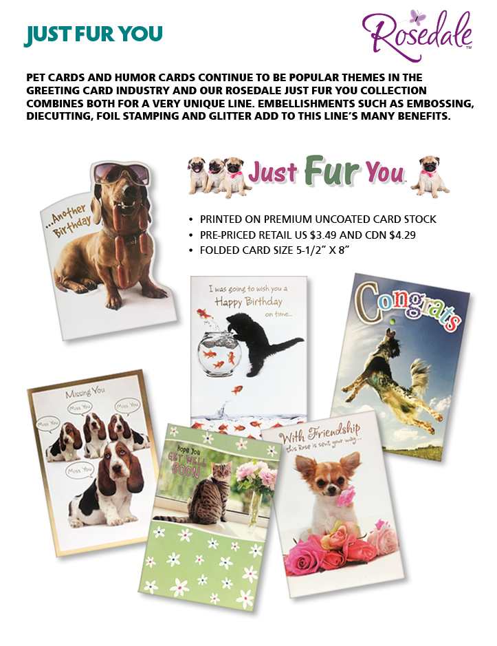 Just Fur You Wholesale Greeting Cards